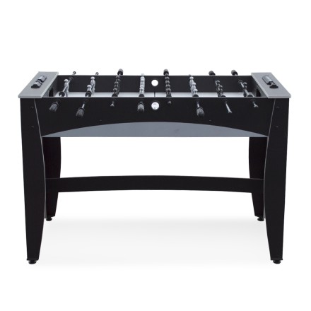 Игровой стол - футбол "Hit" (122x63.5x78.7 см, черно-серебристый)