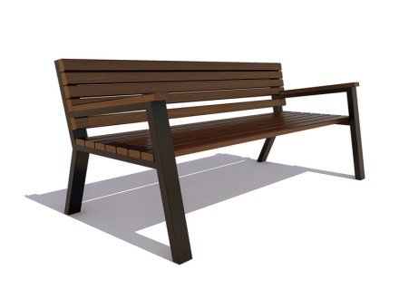 Садово-парковая скамейка «Гамбург»