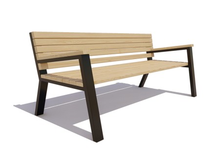 Садово-парковая скамейка «Гамбург»