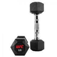 Гантель UFC Octagon Dumbbell 2,5кг Гантель UFC Octagon Dumbbell 2,5кг