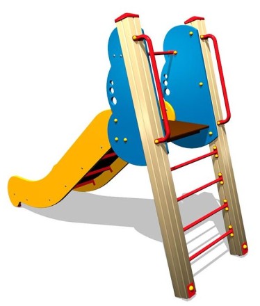 Детская горка «Волна H=950»    
