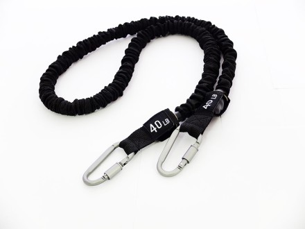 Набор эспандеров трубчатых в защитных чехлах (5 шт.) и аксессуаров в сумке