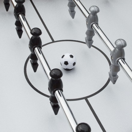 Игровой стол - футбол "Hit" (122x63.5x78.7 см, светло-коричневый)