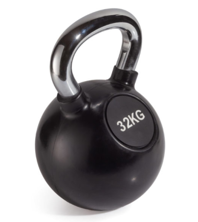 Гиря с резиновым покрытием 32 кг (модель: К-6) VictoryFit VF-KRU320