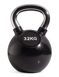 Гиря с резиновым покрытием 32 кг (модель: К-6) VictoryFit VF-KRU320