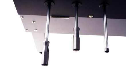 Игровой стол - футбол "Enterprise" (141 х 76 х 92 см) жетоноприемник