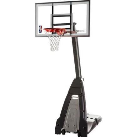 Стойка баскетбольная мобильная SPALDING THE BEAST PORTABLE 60” GLASS Стойка баскетбольная мобильная SPALDING THE BEAST PORTABLE 60” GLASS