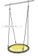 Качели ГНЕЗДО плетёные 80 см Romana 1.Д-26.26 (черный/желтый)