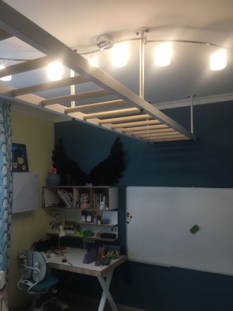 Шведская стенка с рукоходом 3,5 м