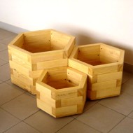 Кашпо шестиугольник