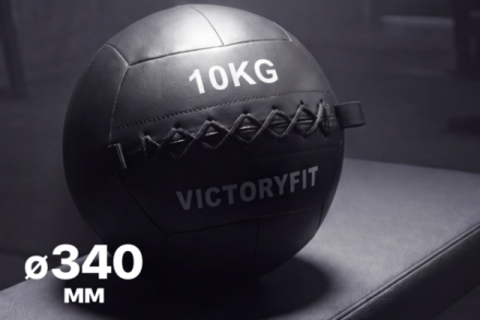 Мяч тренировочный (Wall Ball) 10 кг VictoryFit VF-WBA100 Мяч тренировочный (Wall Ball) 10 кг VictoryFit VF-WBA100