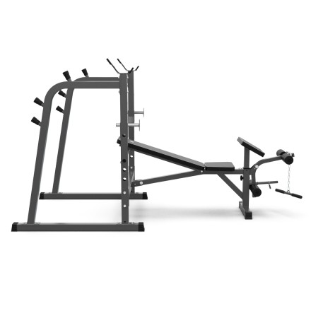 Скамья со стойками под штангу DFC D709 Скамья со стойками под штангу DFC D709