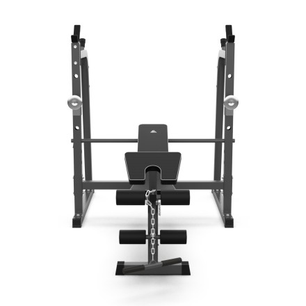 Скамья со стойками под штангу DFC D709 Скамья со стойками под штангу DFC D709