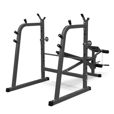 Скамья со стойками под штангу DFC D709 Скамья со стойками под штангу DFC D709