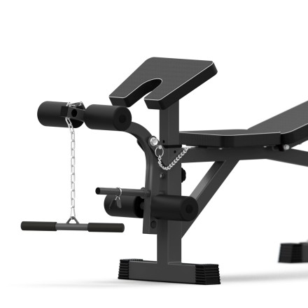 Скамья со стойками под штангу DFC D709 Скамья со стойками под штангу DFC D709