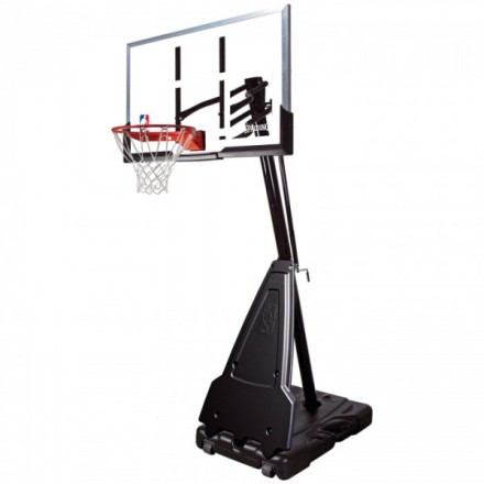Стойка баскетбольная мобильная SPALDING Platinum 60” Acrylic