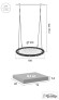 Качели ГНЕЗДО-СЕТКА 100 см Romana 1.Д-26.16 (черный/желтый)