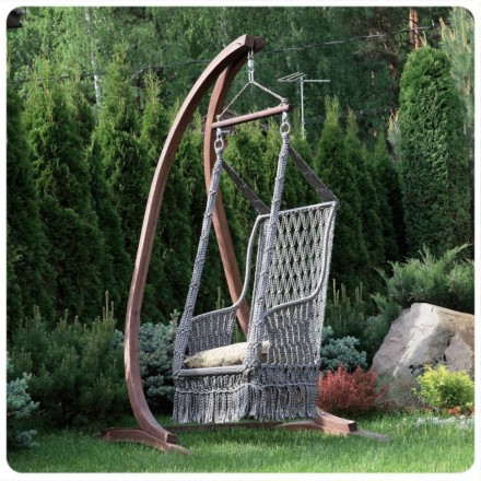 Каркас для подвесных кресел качелей СORSA (дерево)