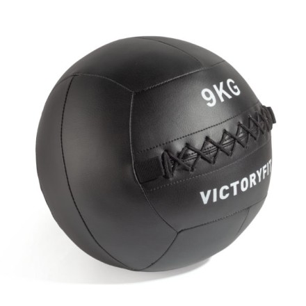 Мяч тренировочный (Wall Ball) 9 кг VictoryFit VF-WBA090 Мяч тренировочный (Wall Ball) 9 кг VictoryFit VF-WBA090