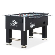 Игровой стол - футбол "Roma VIII" (140x76x87см, черный)
