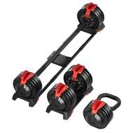 Штанга регулируемая многофункциональная 3 в 1 OXYGEN FITNESS XCROSS 24 кг