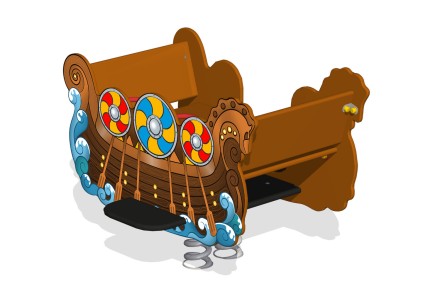 Качалка на двойной пружине 'Ладья' КБ-11.1