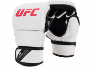 UFC Перчатки MMA для спарринга 8 унций белые S/M