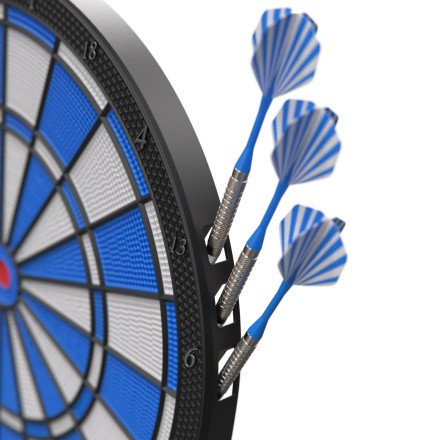 Электронный дартс DFC BLUEBOARD, 6 дротиков