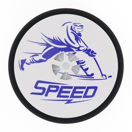 Аэрошайба напольная для хоккея Ø70 мм на батарейках