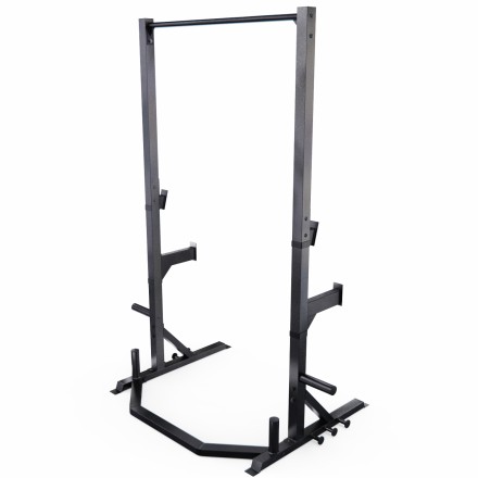 Силовая стойка для приседаний со штангой DFC CAP , черная