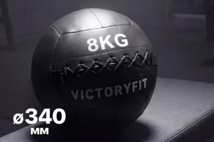 Мяч тренировочный (Wall Ball) 8 кг VictoryFit VF-WBA080 Мяч тренировочный (Wall Ball) 8 кг VictoryFit VF-WBA080