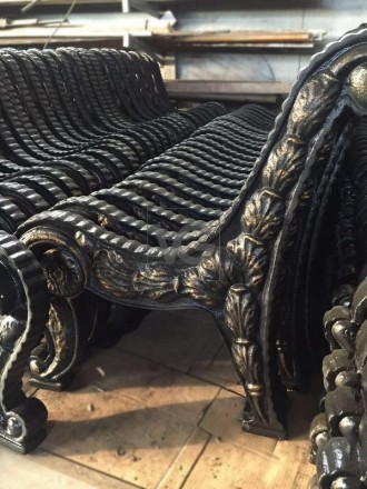 Чугунная скамейка Классик 01.028.0