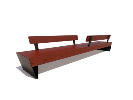 Скамейка «Калининград» двухсторонняя