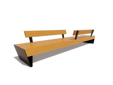 Скамейка «Калининград» двухсторонняя