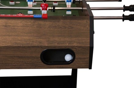 Игровой стол - футбол складной "Maccabi Mini" (121 x 61 x 81 см, венге)