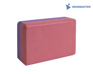Блок для йоги бордовый-фиолетовый