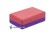 Блок для йоги бордовый-фиолетовый