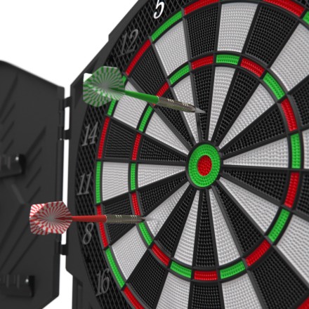 Электронный дартс DFC DARKBOARD, 12 дротиков Электронный дартс DFC DARKBOARD, 12 дротиков