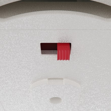 Аэрошайба напольная для хоккея Ø90 мм на батарейках Аэрошайба напольная для хоккея Ø90 мм на батарейках