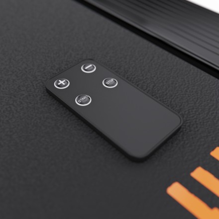 Беговая дорожка с поручнем DFC AXEFIT TM200-1HB, 94 х 39 см, черная