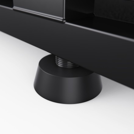 Беговая дорожка с поручнем DFC AXEFIT TM200-1HB, 94 х 39 см, черная