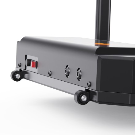 Беговая дорожка с поручнем DFC AXEFIT TM200-1HB, 94 х 39 см, черная