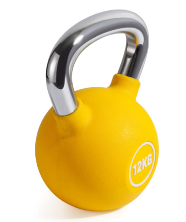 Гиря с резиновым покрытием 12 кг (модель: К-6) VictoryFit VF-KRU120
