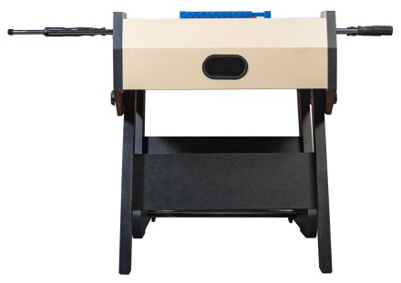 Игровой стол - футбол складной "Maccabi" (140x75x89, светлый)