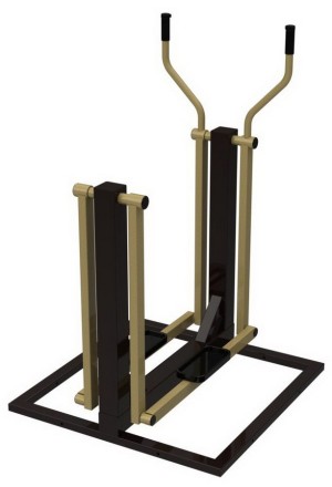 YTR1 Тренажер Лыжник на раме