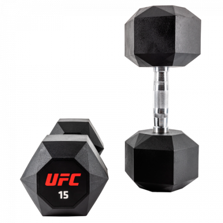 Гантель UFC Octagon Dumbbell 15кг