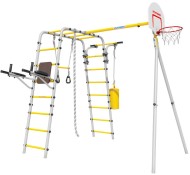   Дачный комплекс "Fitness" (без качелей) Romana 103.20.05 (серый/жёлтый)