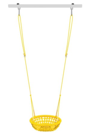 Качели детские сетка 42 см Romana 1.Д-26.17 (желтый)