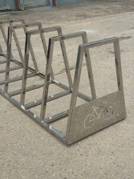 Велопарковка "Велос" из нержавеющей стали