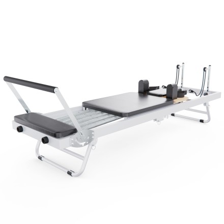 Стол для пилатеса (реформер) DFC с деревянными вставками Стол для пилатеса (реформер) DFC с деревянными вставками